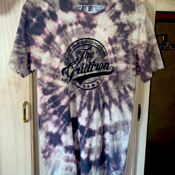 The Gridiron Tie Dye Tee - Picture 1 of 2